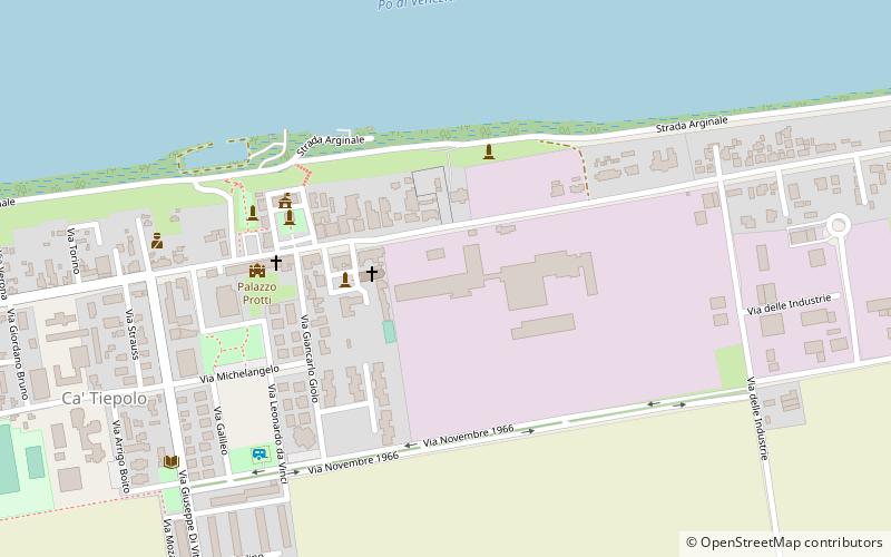 Porto Tolle location map
