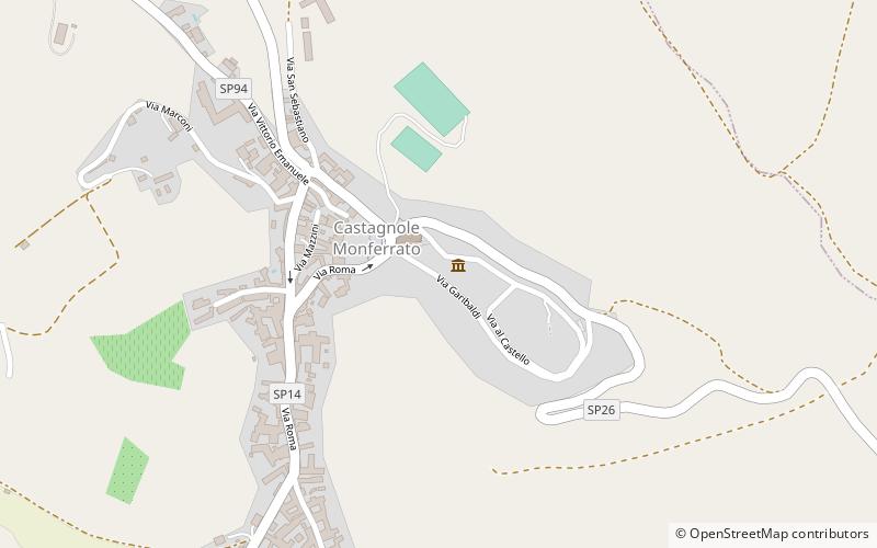 Castagnole Monferrato location map