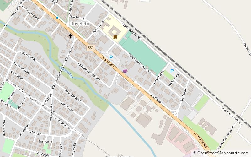 Cadeo location map
