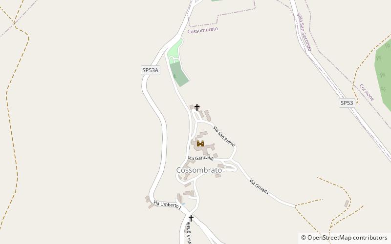 Cossombrato location map
