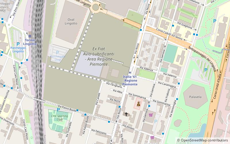 Piedmont Region Headquarters location map