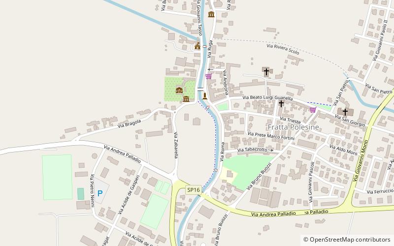 villa grimani molin ora avezzu pignatelli fratta polesine location map
