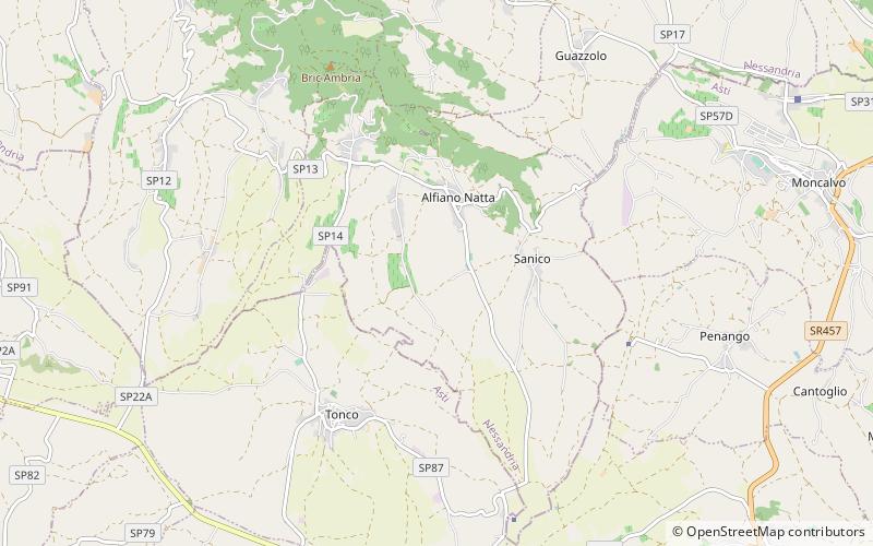 Alfiano Natta location map