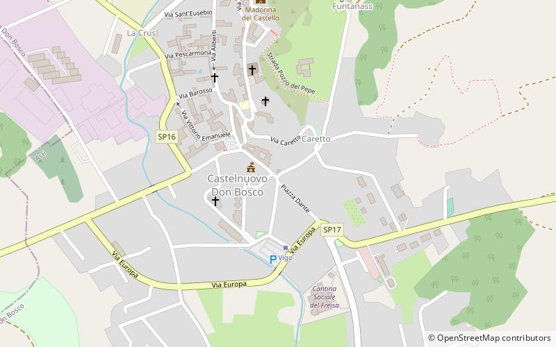 Castelnuovo Don Bosco location map