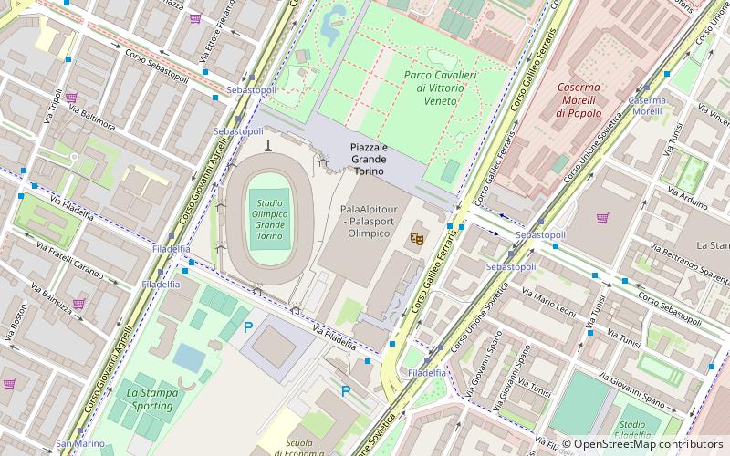 Palasport Olimpico location map