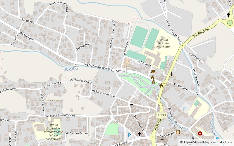 via maria teresa marchini giaveno location map