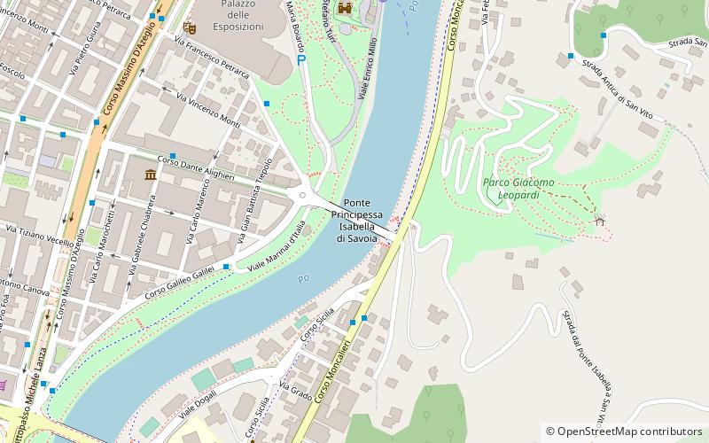 ponte isabella turyn location map
