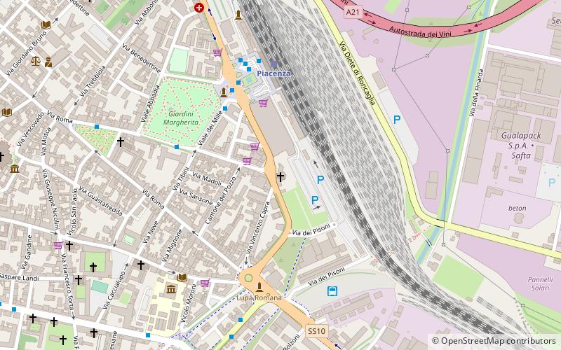 santa maria in torricella plaisance location map