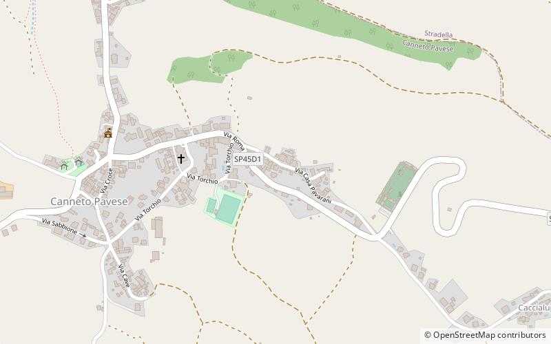 Canneto Pavese location map