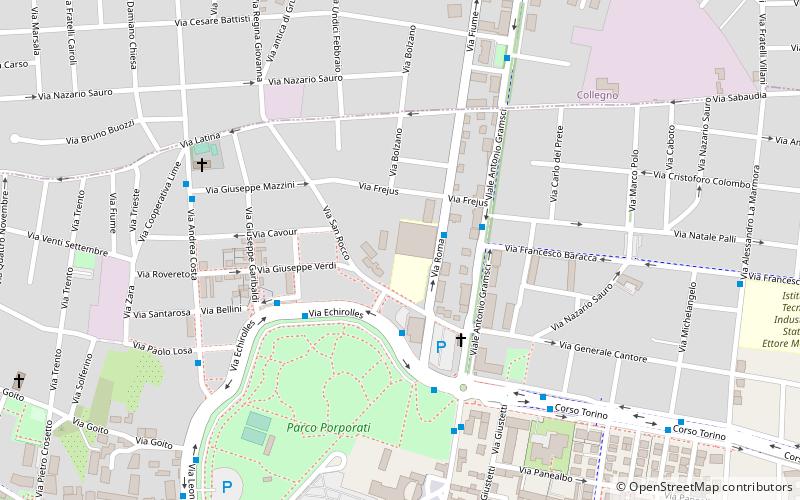 Grugliasco location map