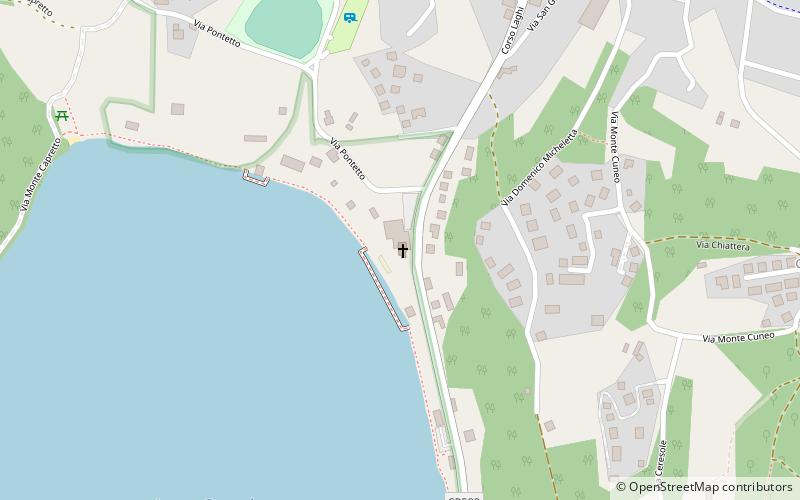 Santuario della Madonna dei Laghi location map