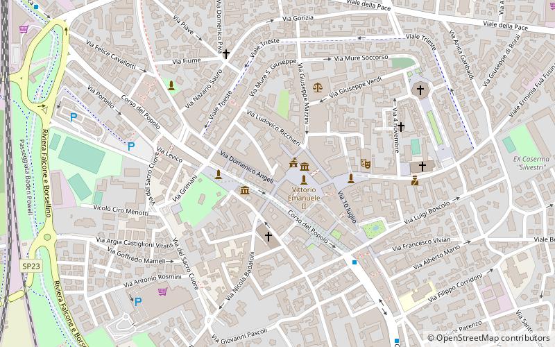 Palazzo Roncale location map