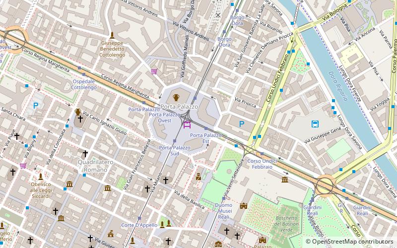 porta palazzo market turyn location map