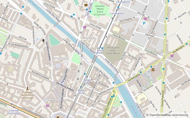 Ponte Mosca location map