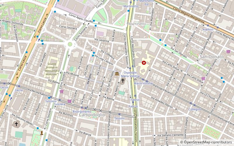 mau museo darte urbana turyn location map