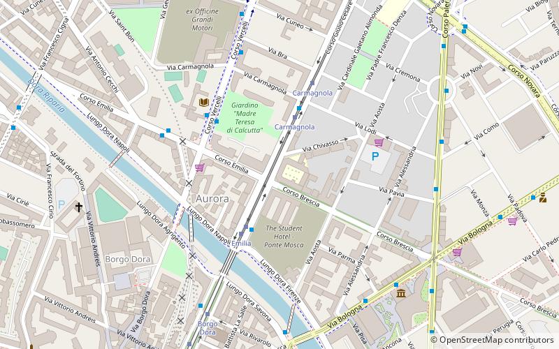 Valdocco location map