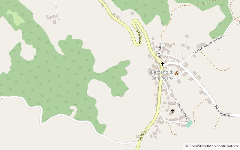 Berzano di San Pietro location map