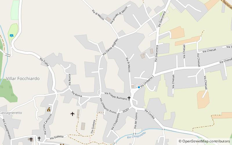 Villar Focchiardo location map