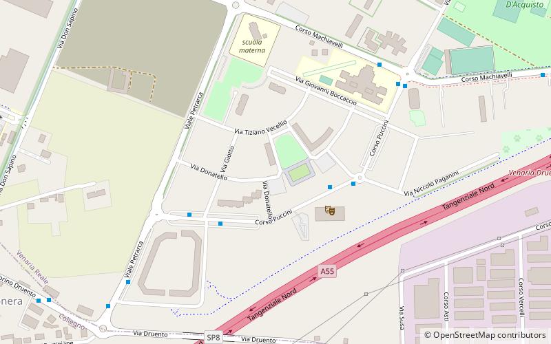 teatro della concordia turyn location map