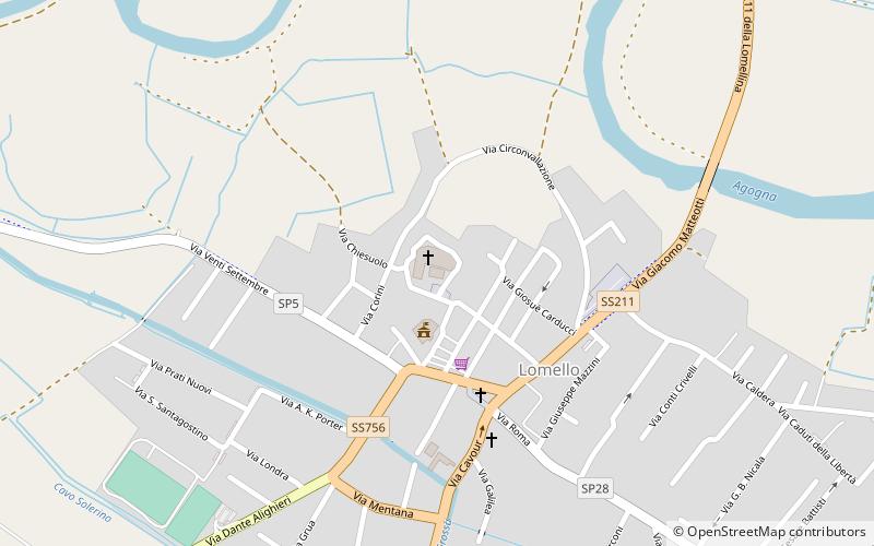 Battistero location map