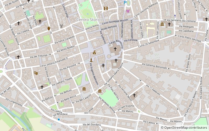 san girolamo cremone location map