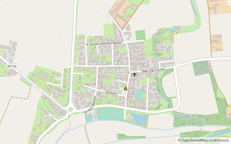 Corno Giovine location map