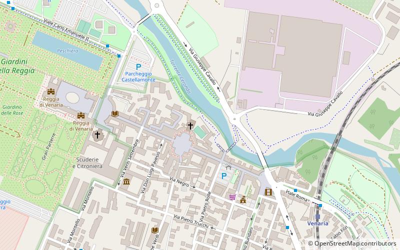 Venaria Reale location map