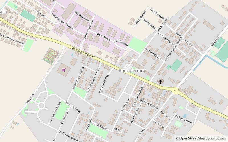 Roncoferraro location map