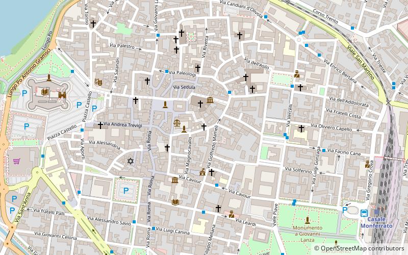 San Michele location map
