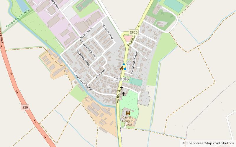 Fombio location map