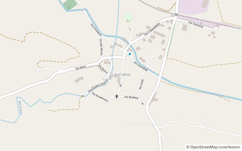 Lauriano location map