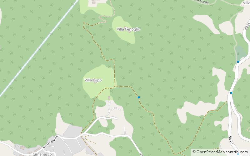 castagneto po location map