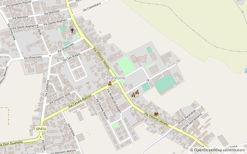 Casaleone location map