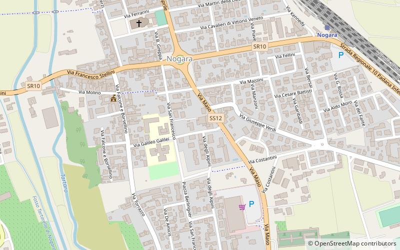 Nogara location map