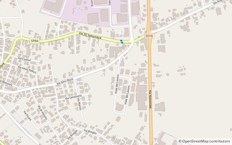 Solesino location map