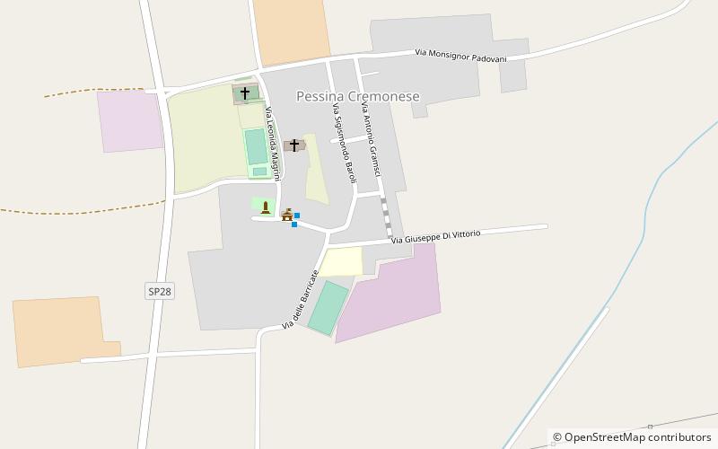 Pessina Cremonese location map