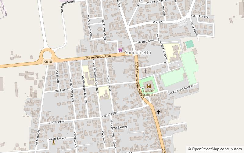 Sanguinetto location map