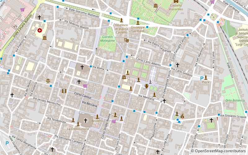 University History Museum location map