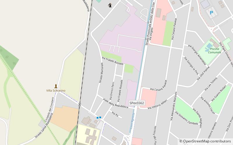Porto Mantuano location map