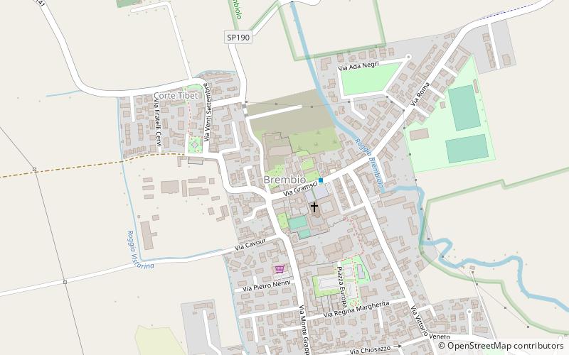 Brembio location map