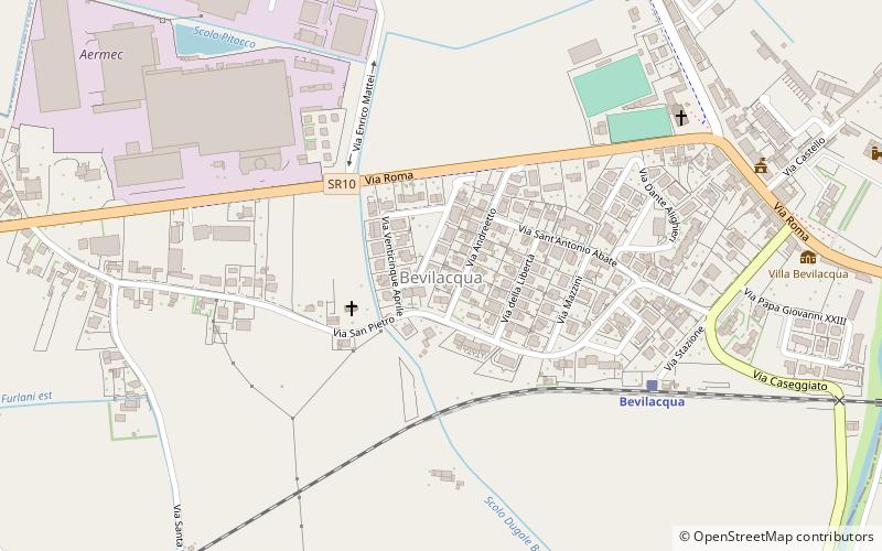 Bevilacqua location map