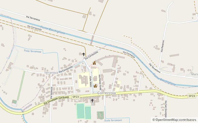 Corte Benedettina location map