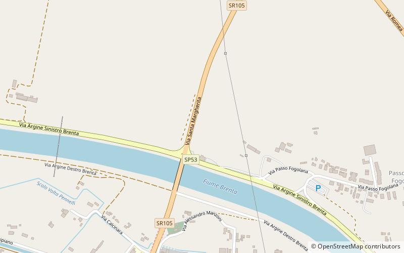 Codevigo location map