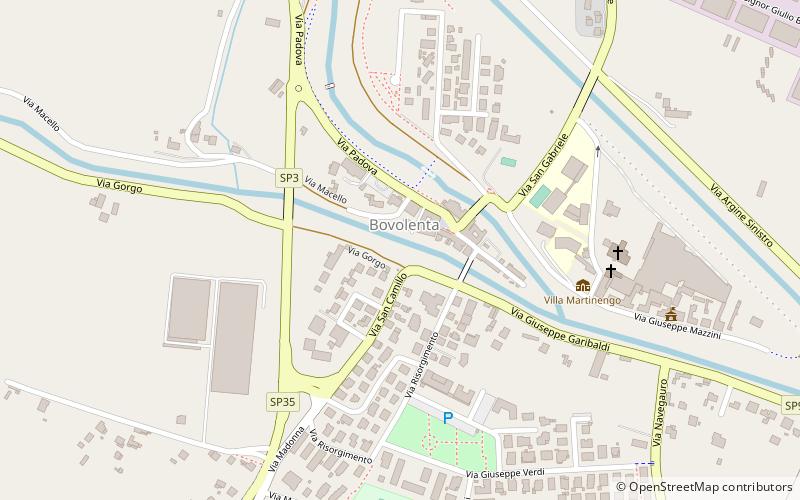 Bovolenta location map