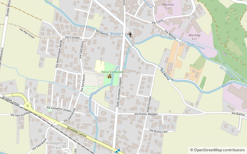 Balangero location map