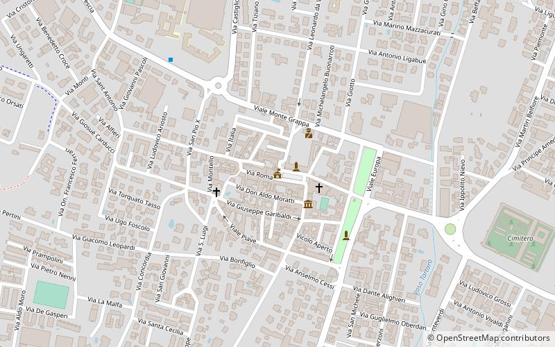 Castel Goffredo Town Hall location map
