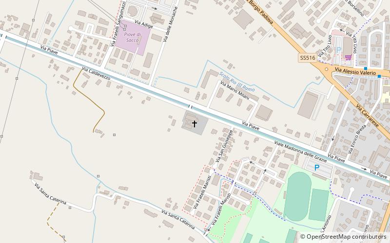 Santuario Madonna delle Grazie location map
