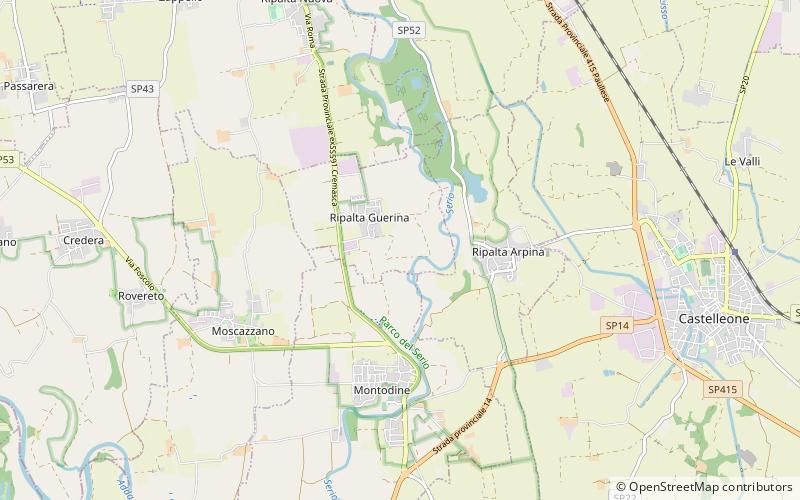 Montodine location map