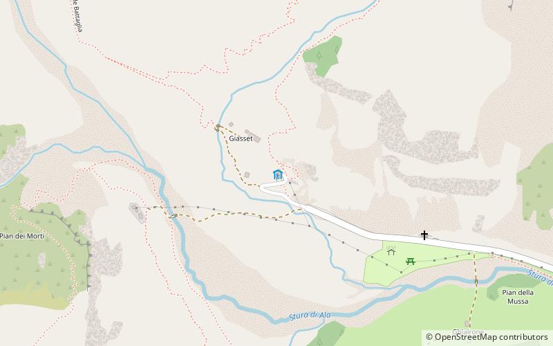 Rifugio Città di Ciriè location map
