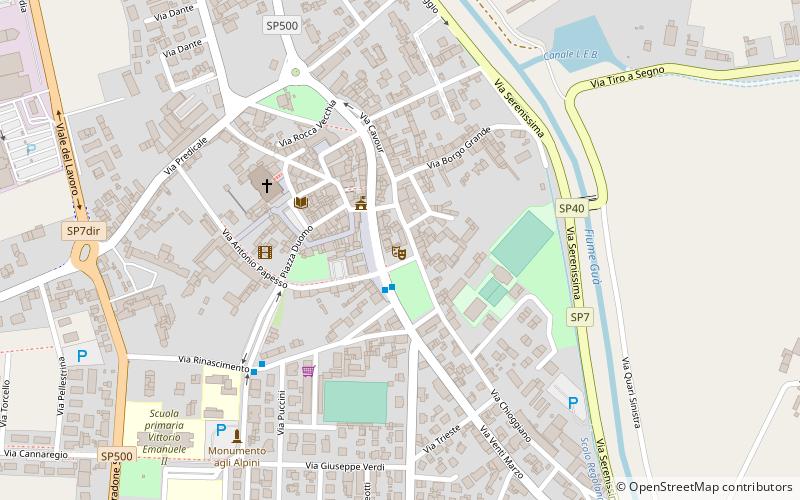 Cologna Veneta location map